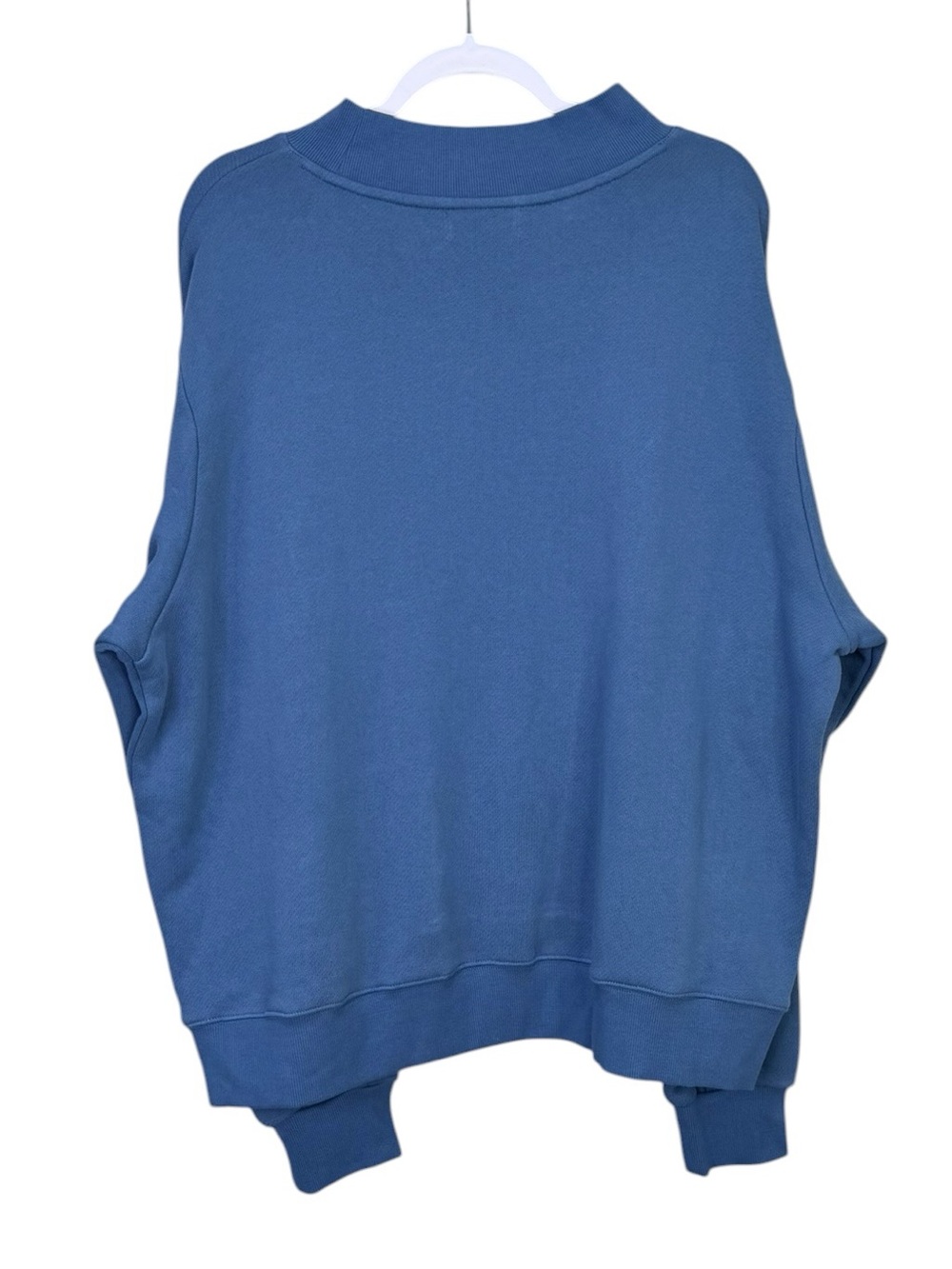 Parke Heritage Varsity Mockneck Summer Washed Indigo + Peel Size L/XL - Picture 6 of 10
